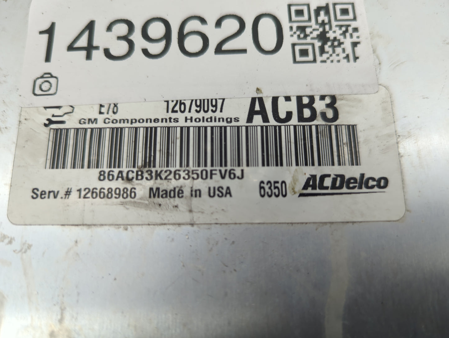 2017-2021 Buick Encore PCM Engine Control Computer ECU ECM PCU OEM P/N:12679097 12668986 Fits Fits 2017 2018 2019 2020 2021 