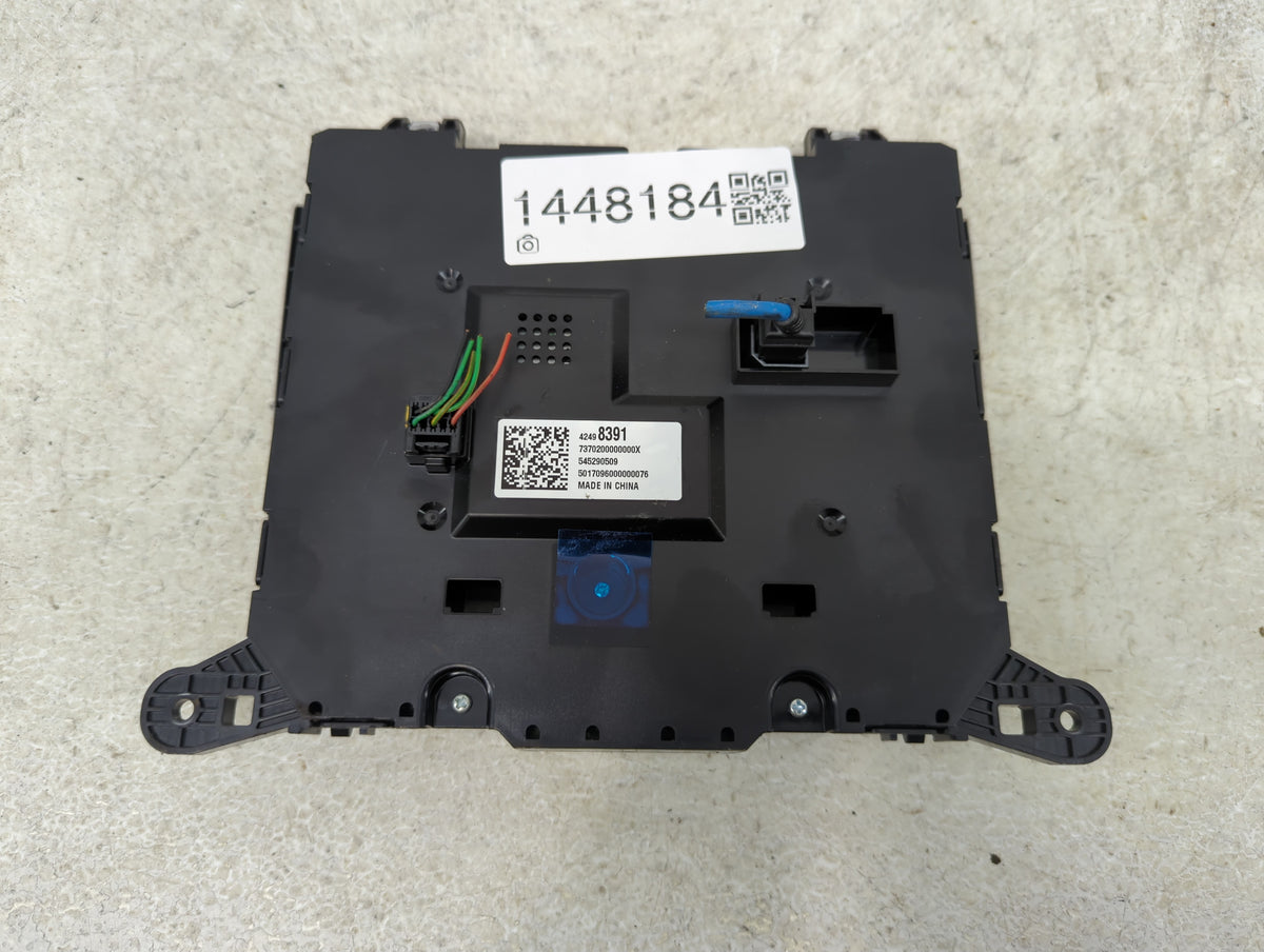 2017 Buick Encore Information Radio Display Screen 1448184 - Oemusedautoparts1.com