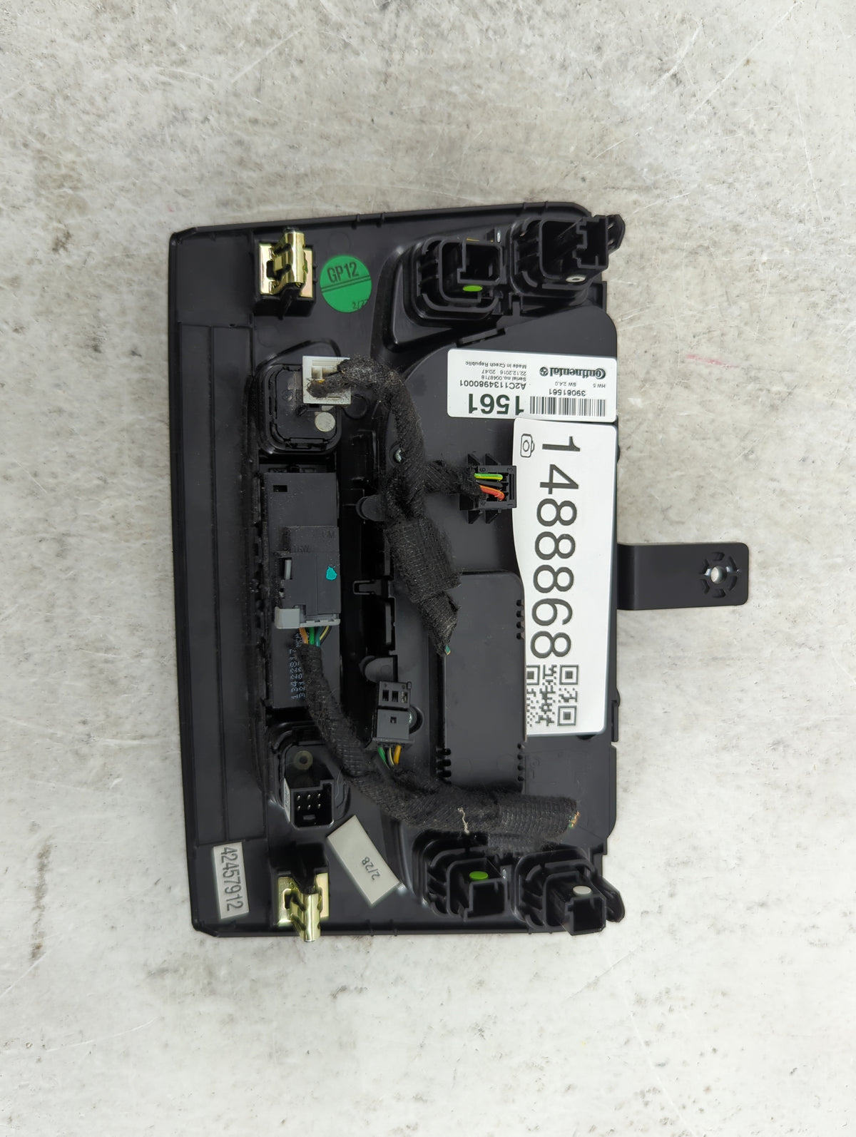 2017-2021 Buick Encore Climate Control Module Temperature AC/Heater Replacement P/N:A2C11349800001 39061561 Fits OEM Used Au