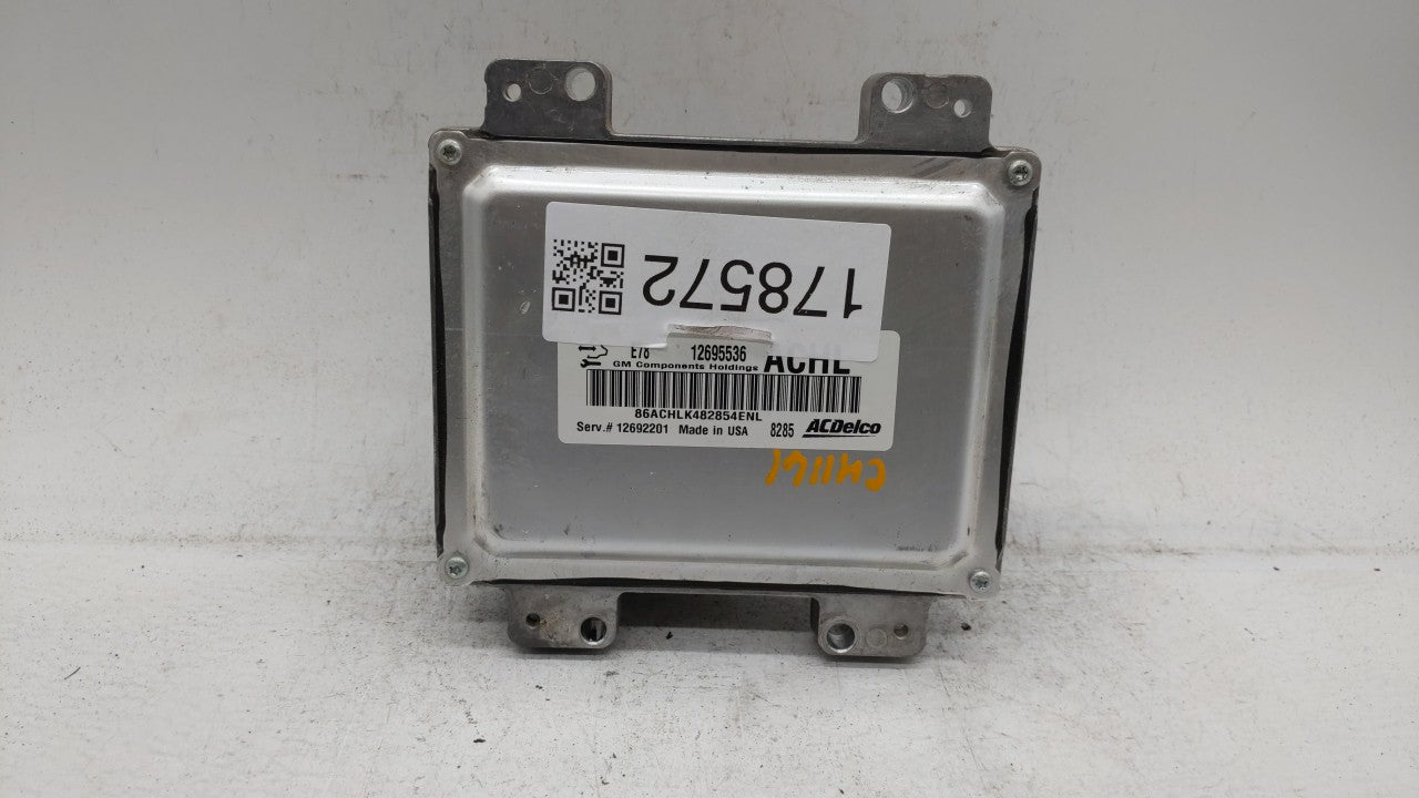 2017-2019 Buick Encore PCM Engine Control Computer ECU ECM PCU OEM P/N:12679097 12670309, 12695536 Fits Fits 2017 2018 2019 