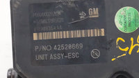 2017-2019 Buick Encore ABS Pump Control Module Replacement P/N:42643519 42520669, 42563014 Fits Fits 2017 2018 2019 OEM Used