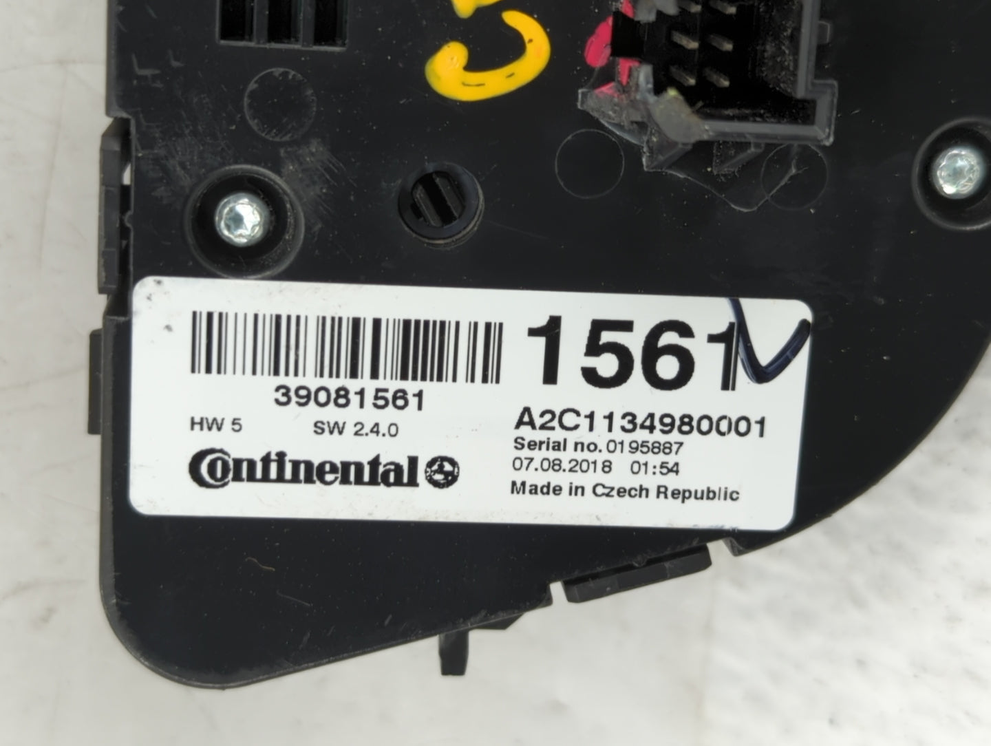 2017-2021 Buick Encore Climate Control Module Temperature AC/Heater Replacement P/N:39081581 39081561 Fits OEM Used Auto Par