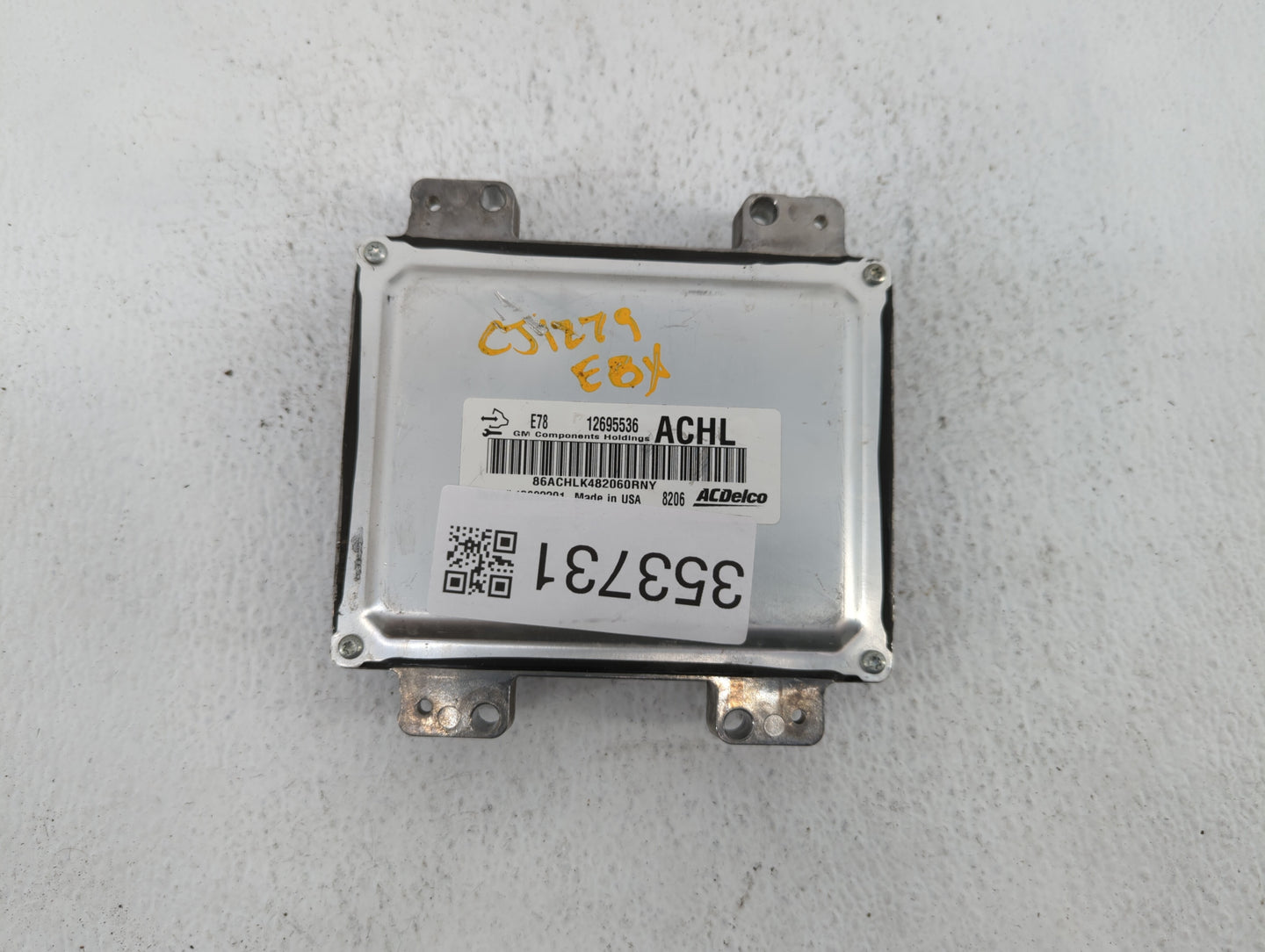 2017-2021 Buick Encore PCM Engine Control Computer ECU ECM PCU OEM P/N:12697793 12706635 Fits Fits 2017 2018 2019 2020 2021 