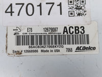 2017-2021 Buick Encore PCM Engine Control Computer ECU ECM PCU OEM P/N:12668986 12679097 Fits Fits 2017 2018 2019 2020 2021 