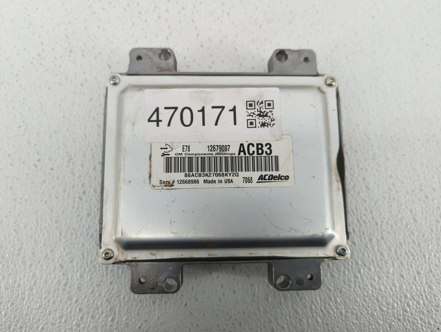 2017-2021 Buick Encore PCM Engine Control Computer ECU ECM PCU OEM P/N:12668986 12679097 Fits Fits 2017 2018 2019 2020 2021 
