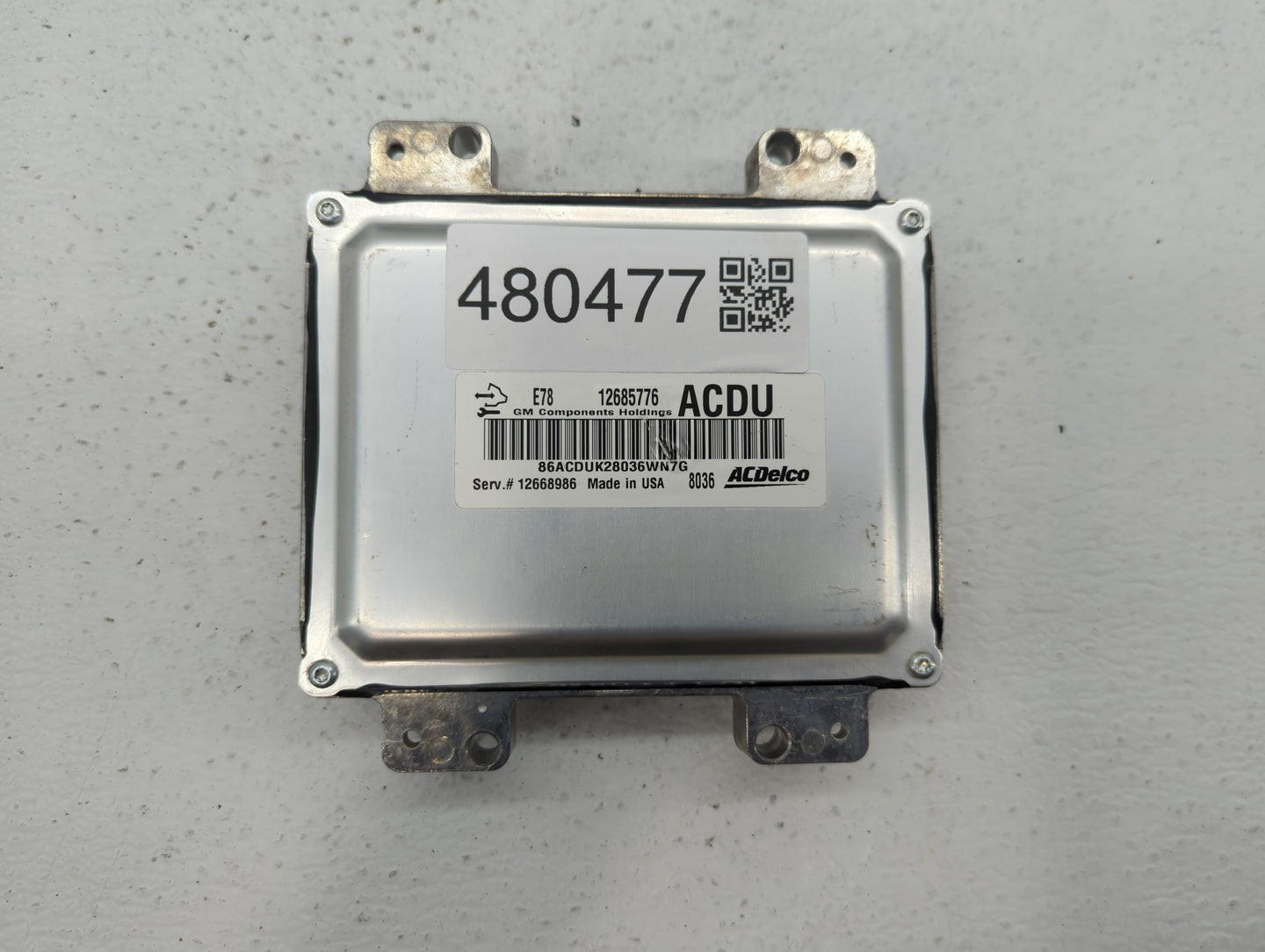 2017-2021 Buick Encore PCM Engine Control Computer ECU ECM PCU OEM P/N:12668986 12677671 Fits Fits 2017 2018 2019 2020 2021 