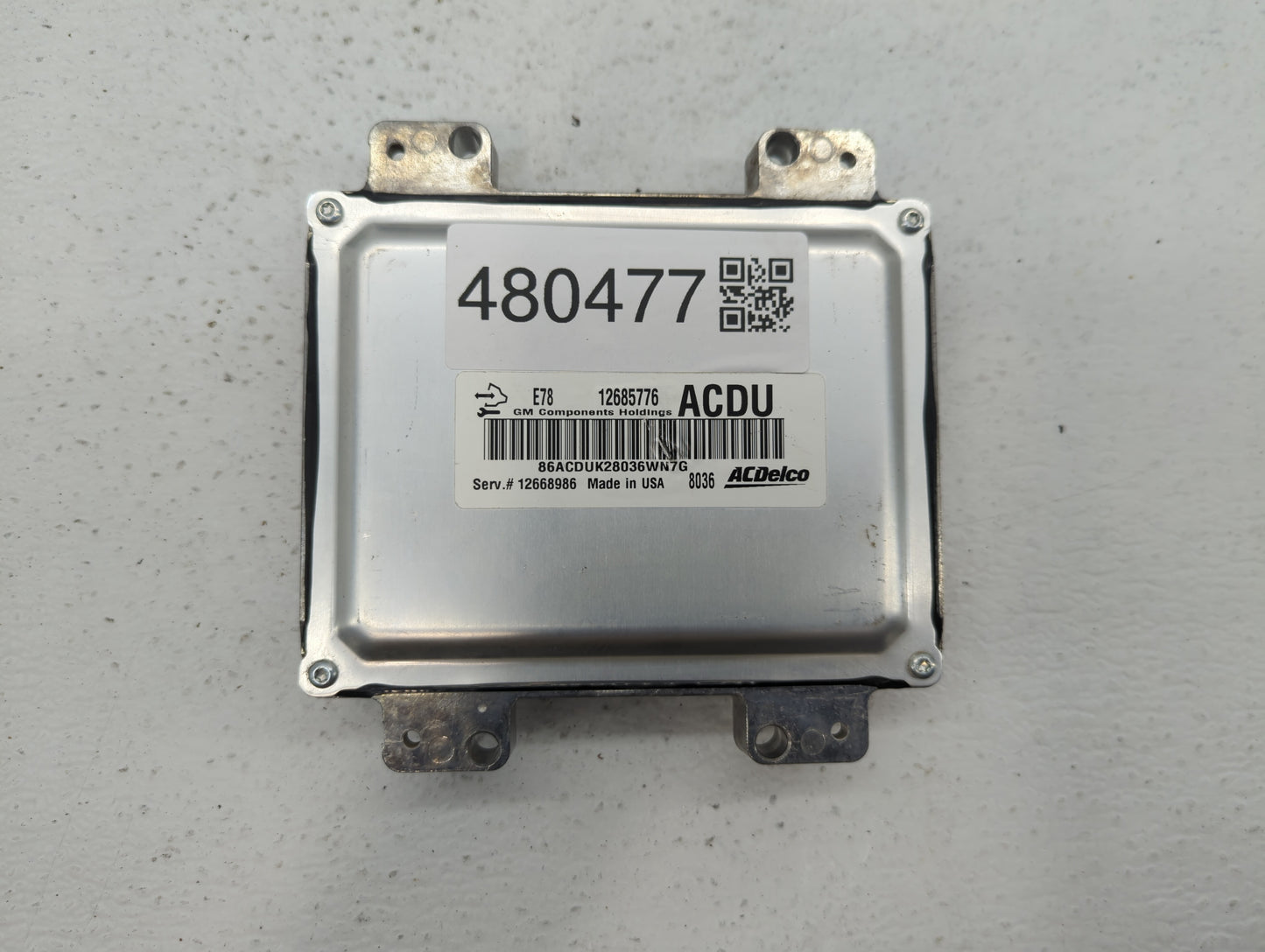 2017-2021 Buick Encore PCM Engine Control Computer ECU ECM PCU OEM P/N:12668986 12677671 Fits Fits 2017 2018 2019 2020 2021 