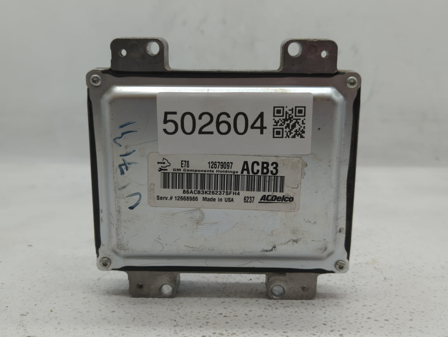 2017-2021 Buick Encore PCM Engine Control Computer ECU ECM PCU OEM P/N:12668986 12679097 Fits Fits 2017 2018 2019 2020 2021 