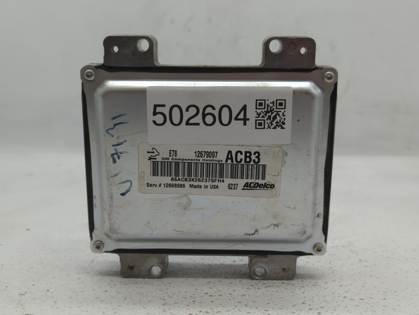 2017-2021 Buick Encore PCM Engine Control Computer ECU ECM PCU OEM P/N:12668986 12679097 Fits Fits 2017 2018 2019 2020 2021 