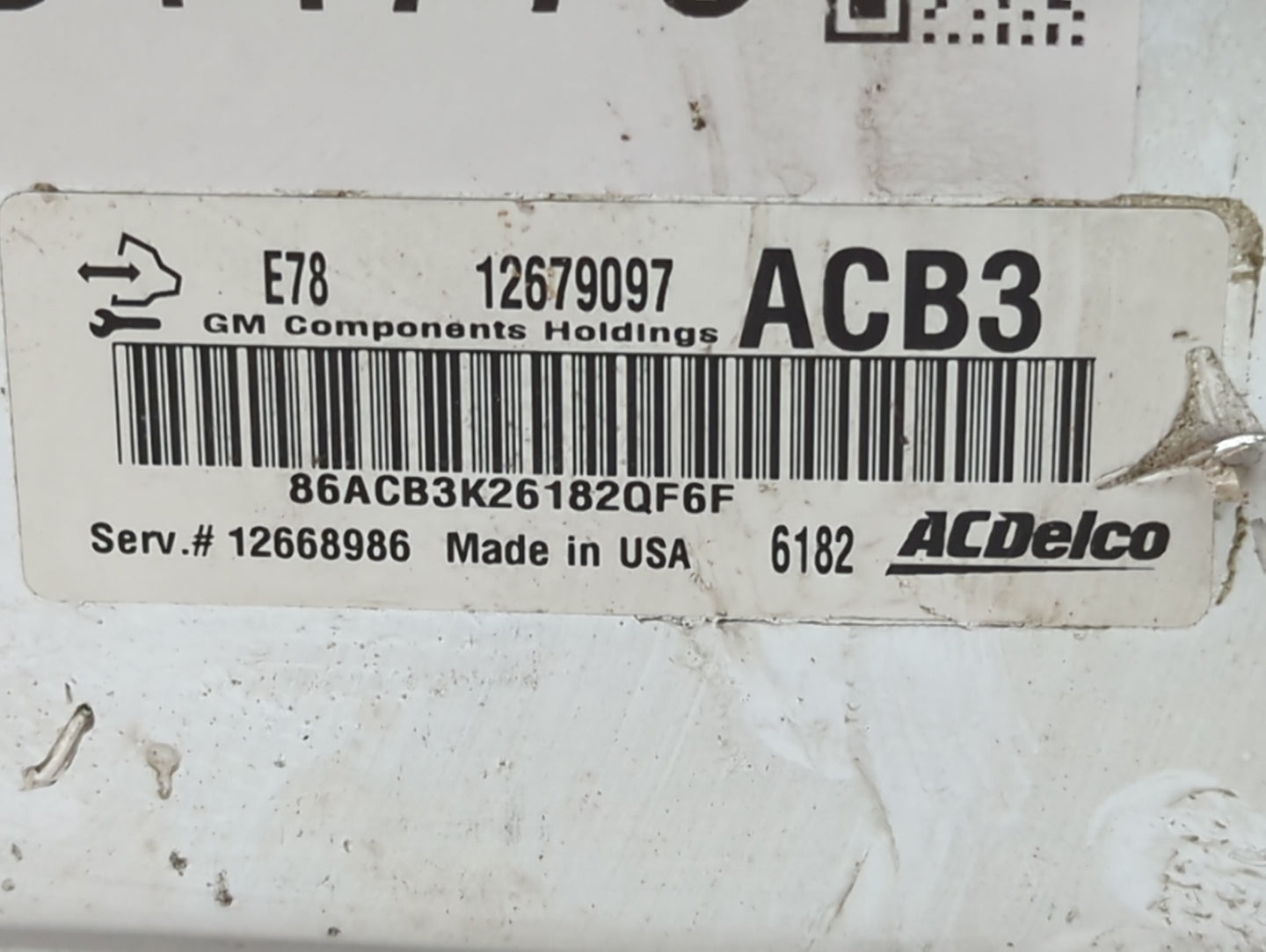 2017-2021 Buick Encore PCM Engine Control Computer ECU ECM PCU OEM P/N:12679097 Fits Fits 2017 2018 2019 2020 2021 OEM Used 