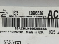 2017-2021 Buick Encore PCM Engine Control Computer ECU ECM PCU OEM P/N:12695536 Fits Fits 2017 2018 2019 2020 2021 OEM Used 