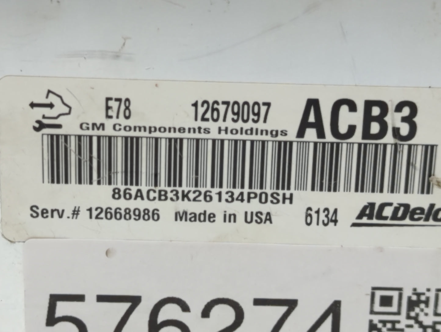 2017-2021 Buick Encore PCM Engine Control Computer ECU ECM PCU OEM P/N:12679097 Fits Fits 2017 2018 2019 2020 2021 OEM Used 