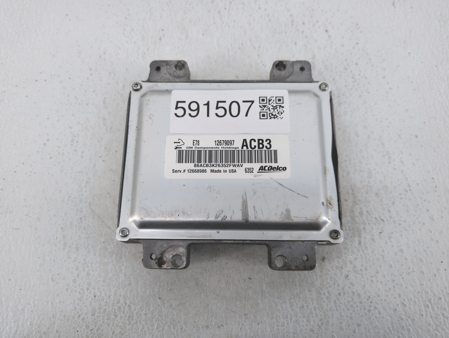 2017-2021 Buick Encore PCM Engine Control Computer ECU ECM PCU OEM P/N:12668986 12679097 Fits Fits 2017 2018 2019 2020 2021 