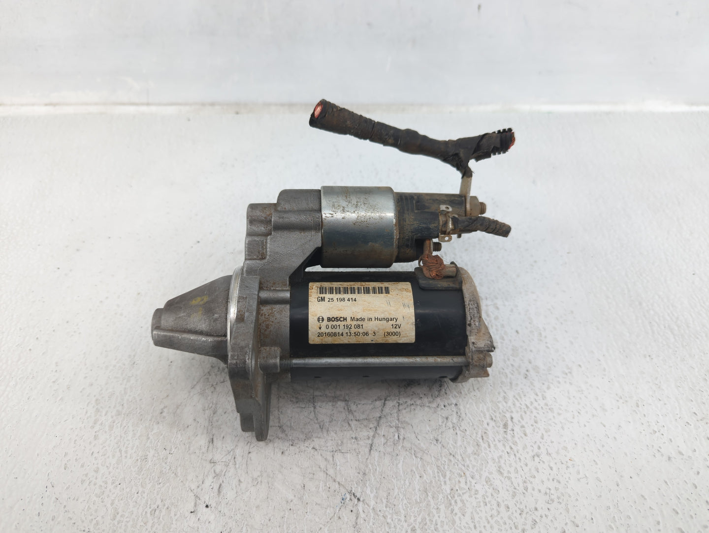 2014-2021 Buick Encore Car Starter Motor Solenoid OEM P/N:25 198 414 Fits Fits 2014 2015 2016 2017 2018 2019 2020 2021 OEM U