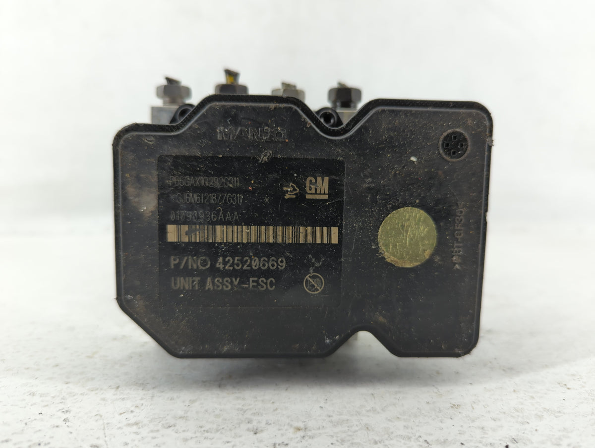 2017-2021 Buick Encore Anti-Lock Brake ABS Pump Module Actuator OEM P/N:42520669 Fits Fits 2017 2018 2019 2020 2021 OEM Used