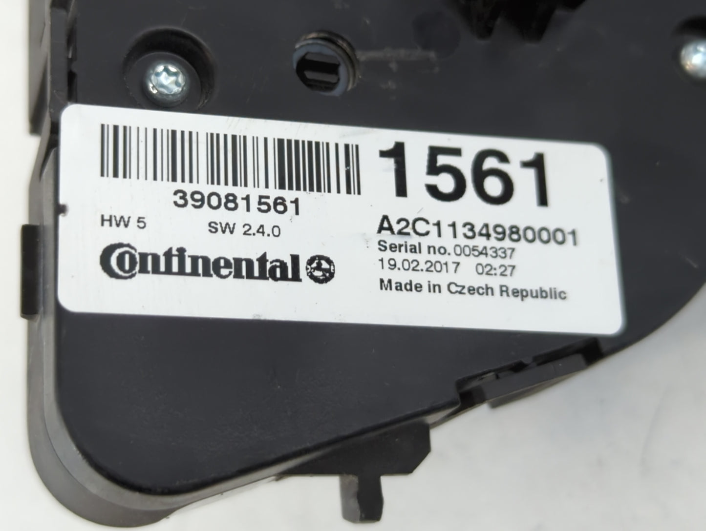 2017-2020 Buick Encore Climate Control Module Temperature AC/Heater Replacement P/N:A2C113498001 39081561 Fits OEM Used Auto