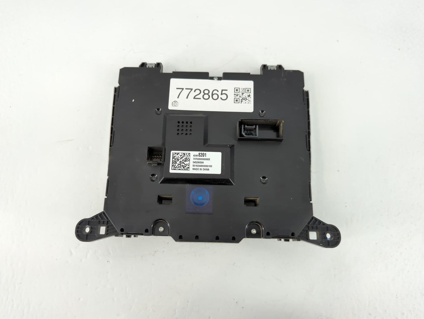 2017 Buick Encore Radio AM FM Cd Player Receiver Replacement P/N:42498391 Fits OEM Used Auto Parts - Oemusedautoparts1.com
