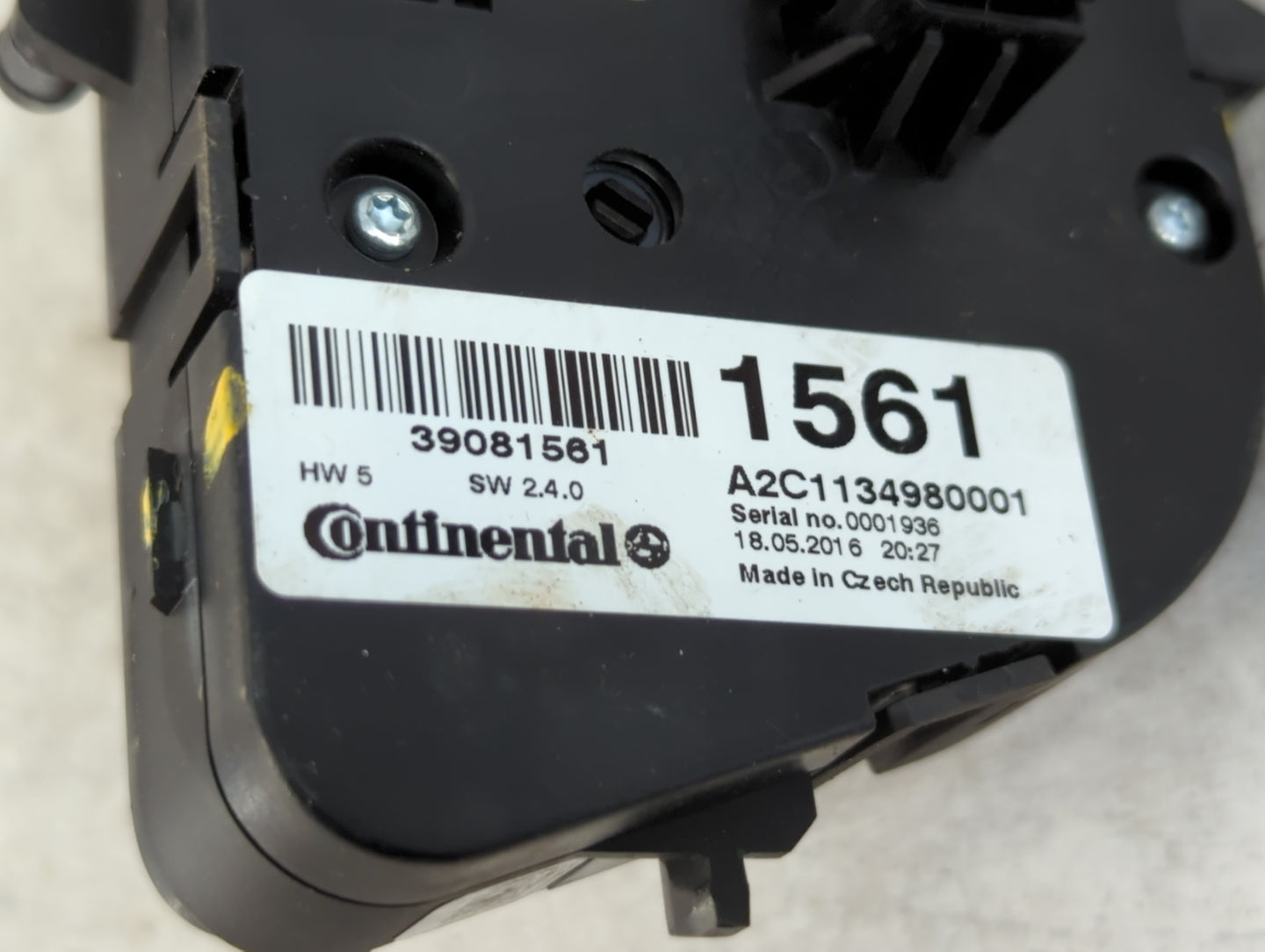2017-2021 Buick Encore Climate Control Module Temperature AC/Heater Replacement P/N:1561 39081561 Fits OEM Used Auto Parts -