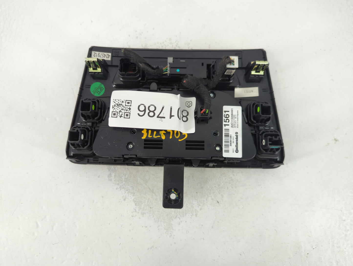 2017-2021 Buick Encore Climate Control Module Temperature AC/Heater Replacement P/N:1561 39081561 Fits OEM Used Auto Parts -