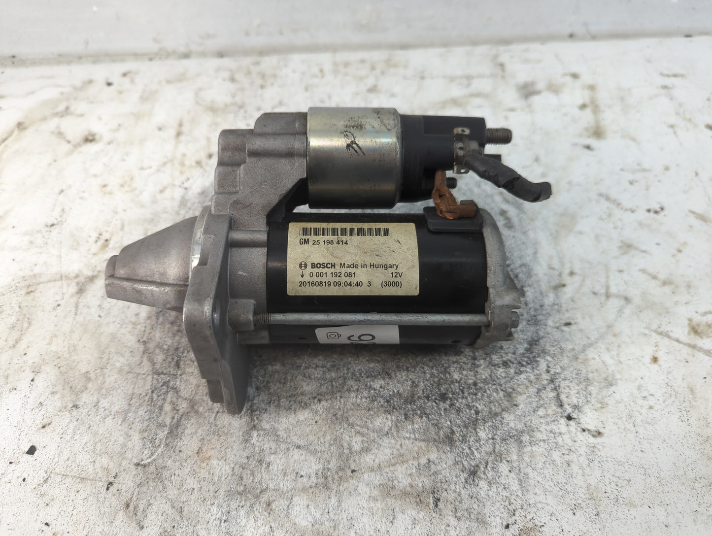 2014-2021 Buick Encore Car Starter Motor Solenoid OEM P/N:25 198 41 414 Fits Fits 2014 2015 2016 2017 2018 2019 2020 2021 OE