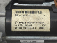 2014-2021 Buick Encore Car Starter Motor Solenoid OEM P/N:25 198 41 414 Fits Fits 2014 2015 2016 2017 2018 2019 2020 2021 OE