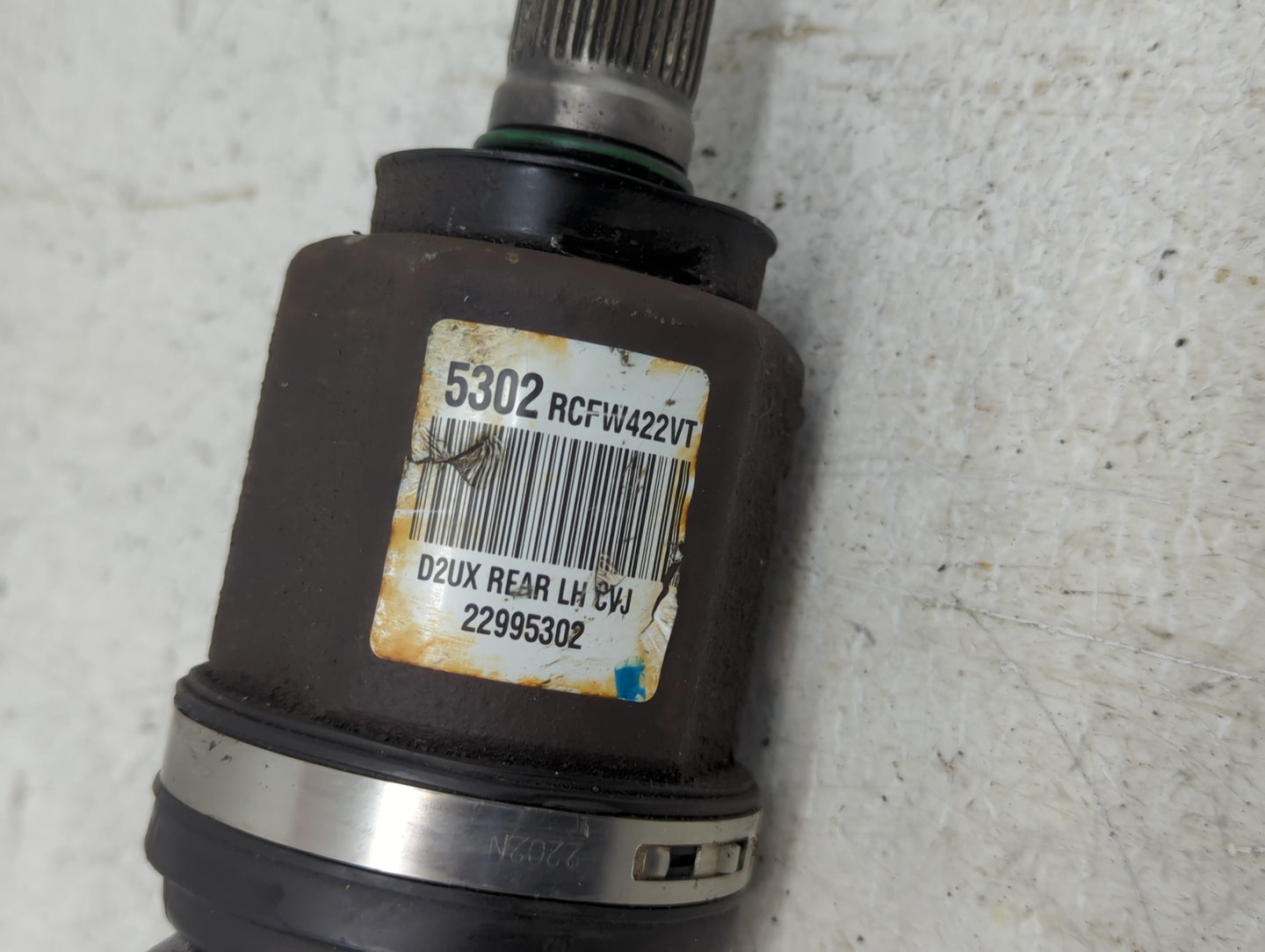 2017-2018 Buick Envision Axle Shaft Rear Driver Cv C/v - Oemusedautoparts1.com