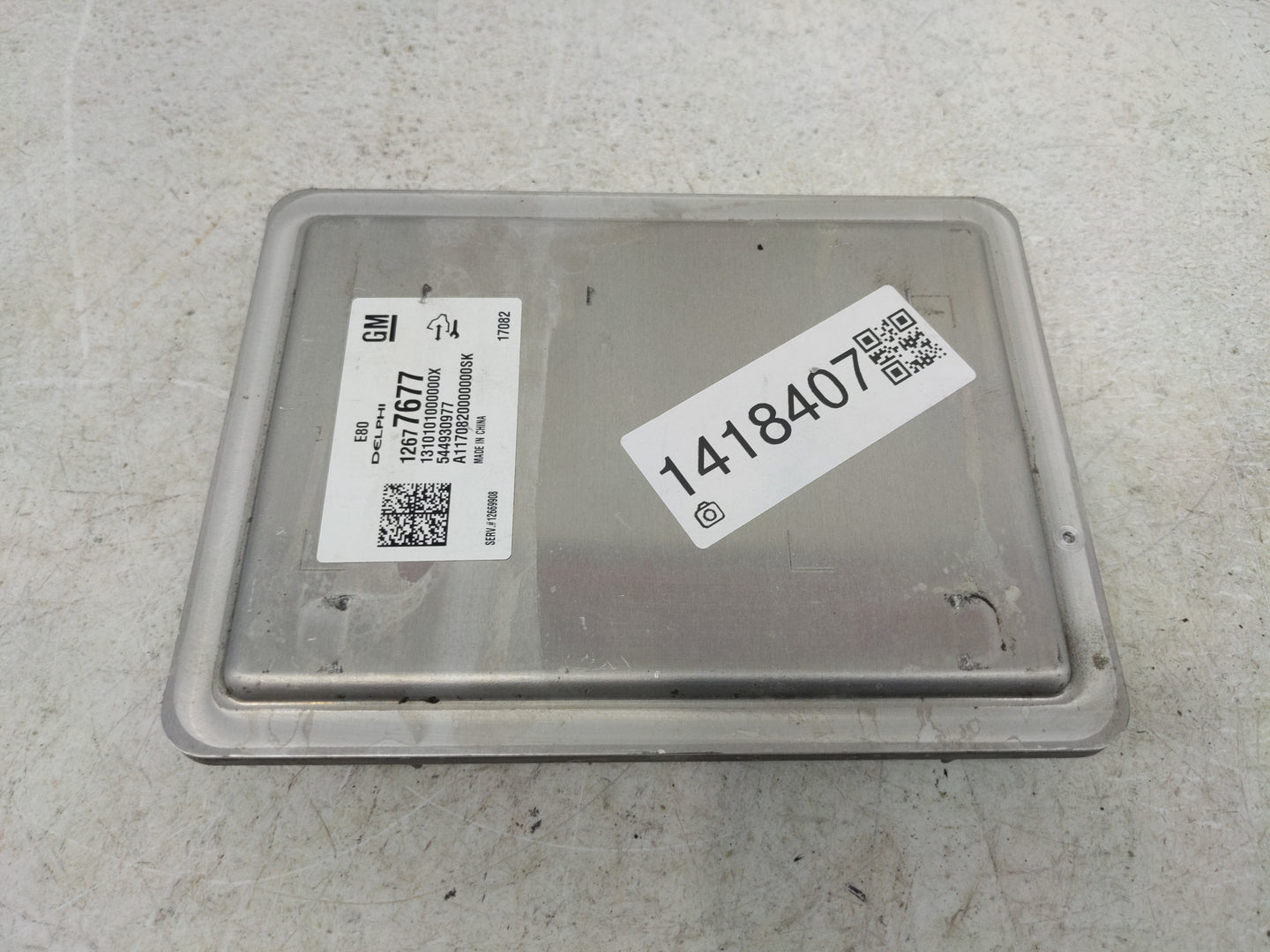 2017-2019 Buick Envision PCM Engine Control Computer ECU ECM PCU OEM P/N:544930977 12677677 Fits Fits 2017 2018 2019 2020 OE