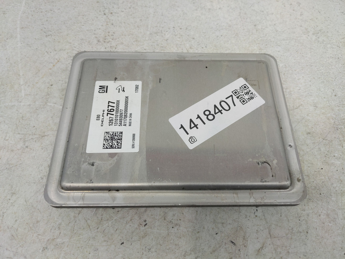 2017-2019 Buick Envision PCM Engine Control Computer ECU ECM PCU OEM P/N:544930977 12677677 Fits Fits 2017 2018 2019 2020 OE