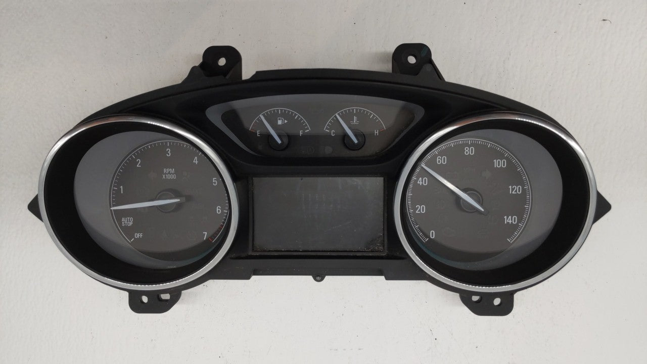 2017-2018 Buick Envision Instrument Cluster Speedometer Gauges P/N:84245968 Fits Fits 2017 2018 OEM Used Auto Parts - Oemuse