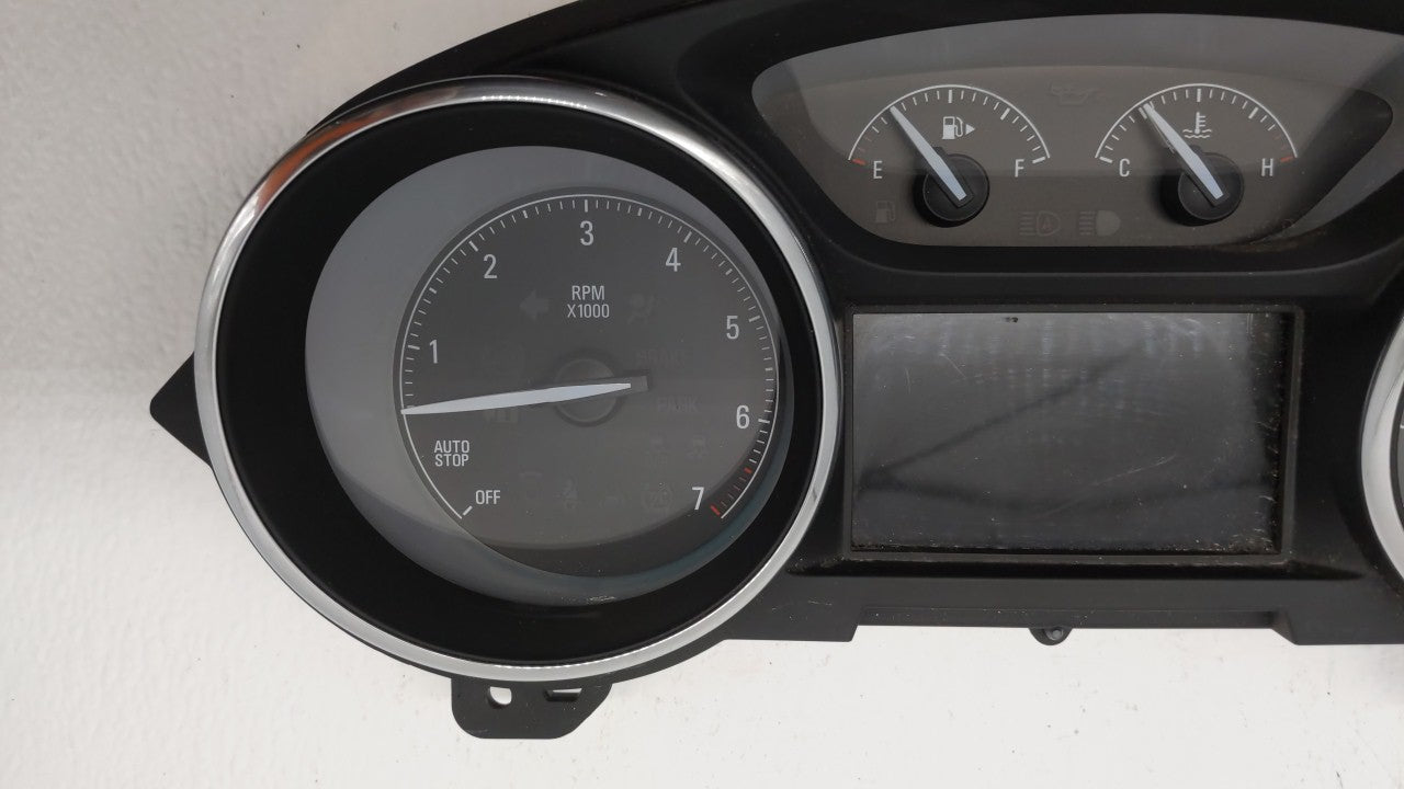 2017-2018 Buick Envision Instrument Cluster Speedometer Gauges P/N:84245968 Fits Fits 2017 2018 OEM Used Auto Parts - Oemuse