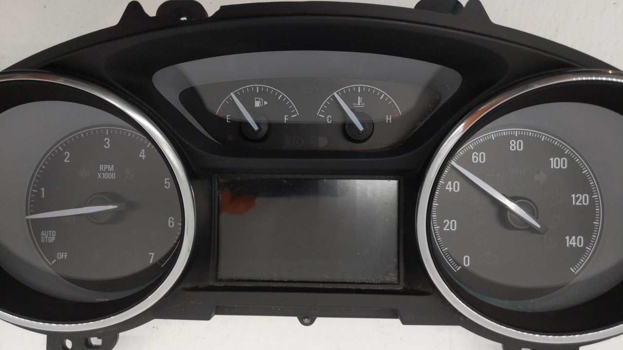 2017-2018 Buick Envision Instrument Cluster Speedometer Gauges P/N:84245968 Fits Fits 2017 2018 OEM Used Auto Parts - Oemuse