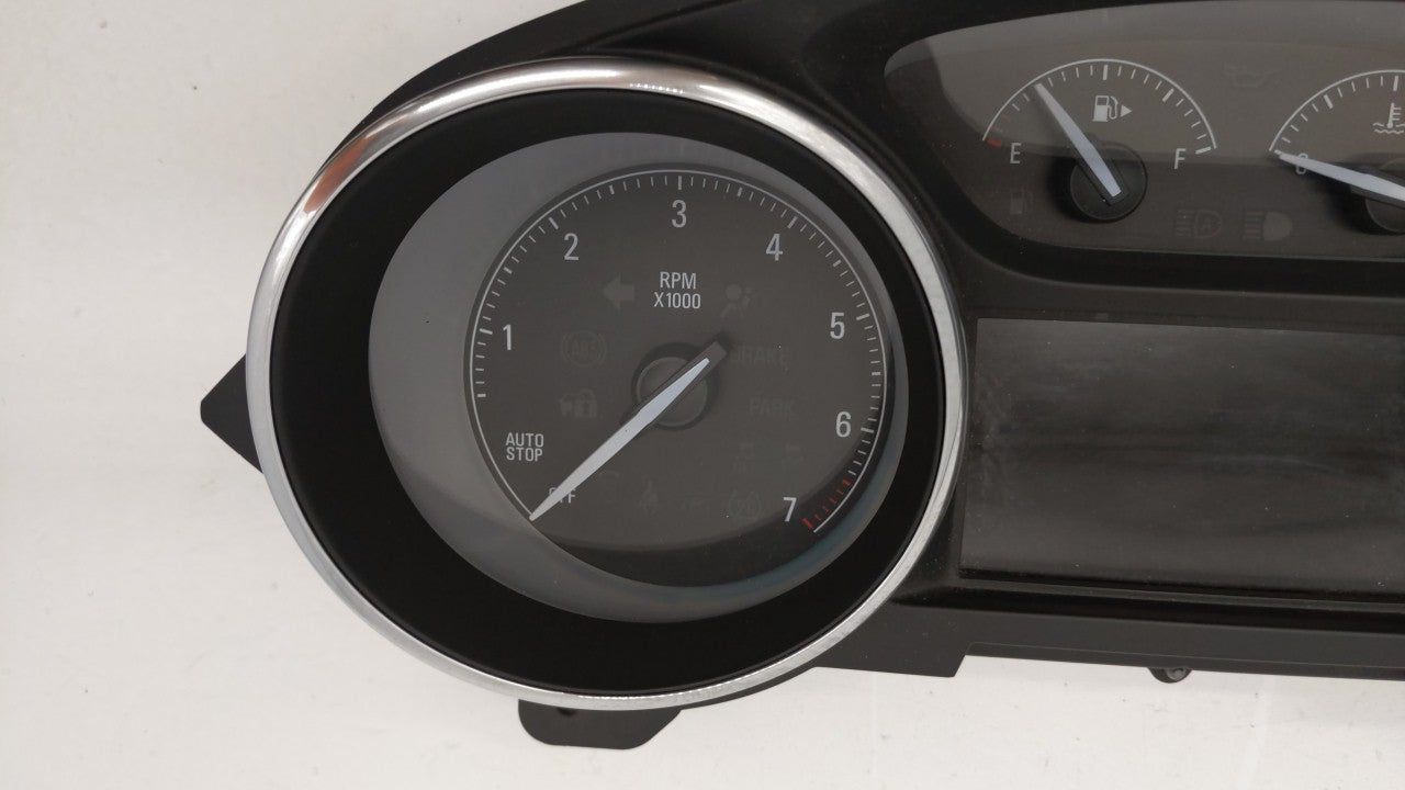 2017-2018 Buick Envision Instrument Cluster Speedometer Gauges P/N:84245968 Fits Fits 2017 2018 OEM Used Auto Parts - Oemuse
