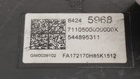 2017-2018 Buick Envision Instrument Cluster Speedometer Gauges P/N:84245968 Fits Fits 2017 2018 OEM Used Auto Parts - Oemuse