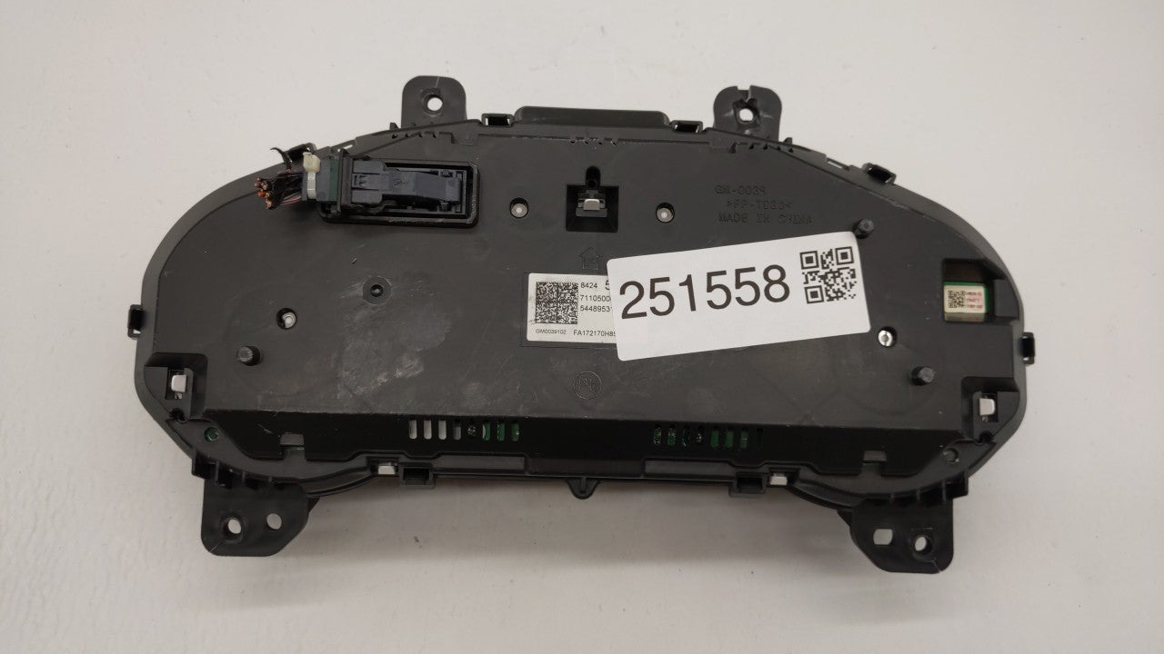 2017-2018 Buick Envision Instrument Cluster Speedometer Gauges P/N:84245968 Fits Fits 2017 2018 OEM Used Auto Parts - Oemuse