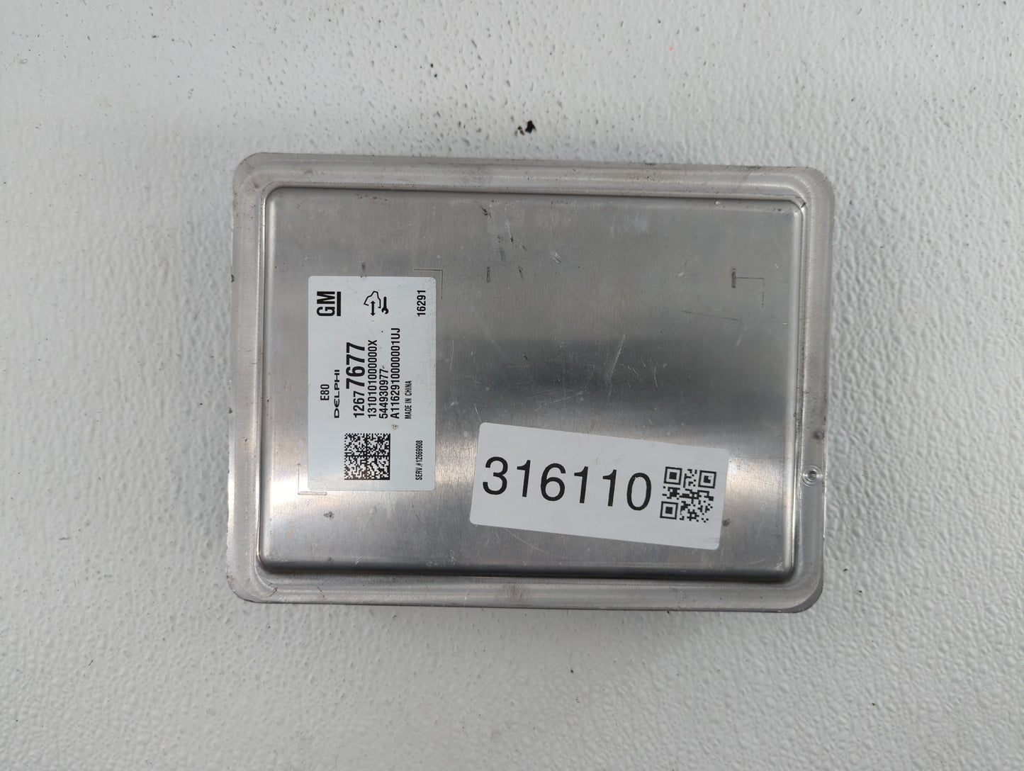 2017-2018 Buick Envision PCM Engine Control Computer ECU ECM PCU OEM P/N:12677677 12686384, 12680876, 12683301 Fits Fits 201