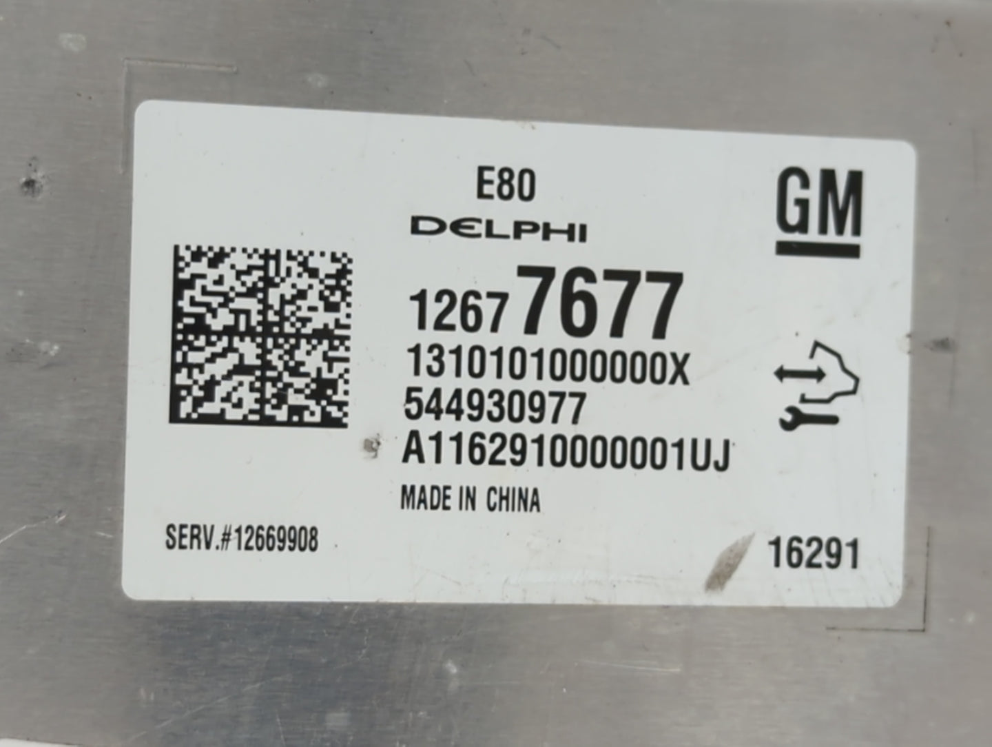 2017-2018 Buick Envision PCM Engine Control Computer ECU ECM PCU OEM P/N:12677677 12686384, 12680876, 12683301 Fits Fits 201