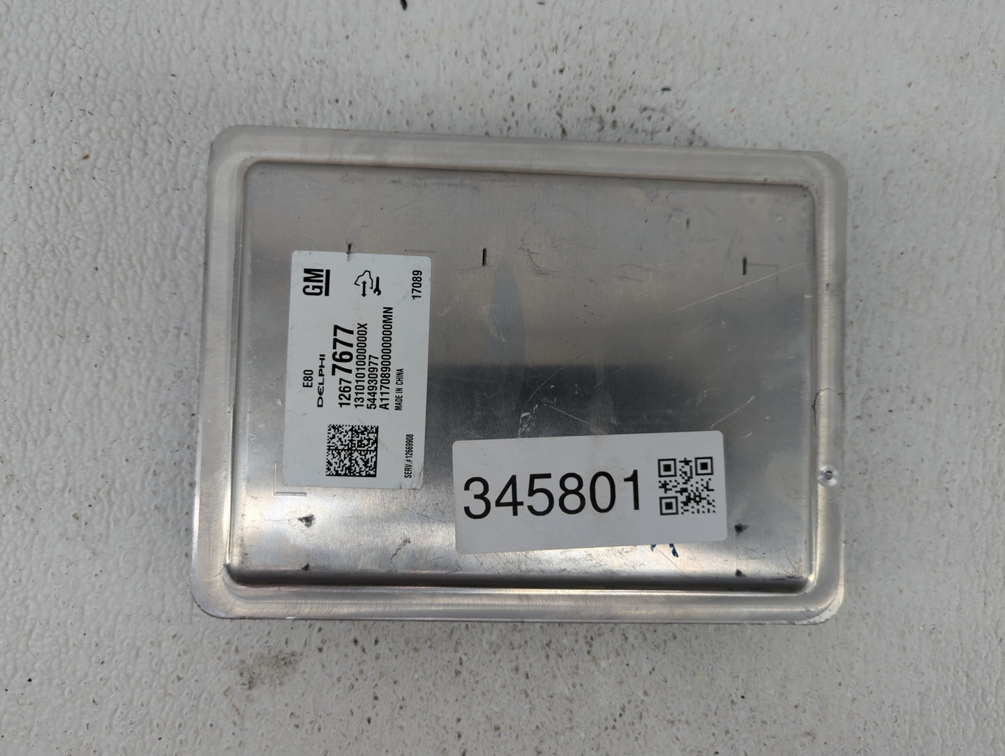 2017-2018 Buick Envision PCM Engine Control Computer ECU ECM PCU OEM P/N:12686384 12677677, 12680876, 12683301 Fits Fits 201
