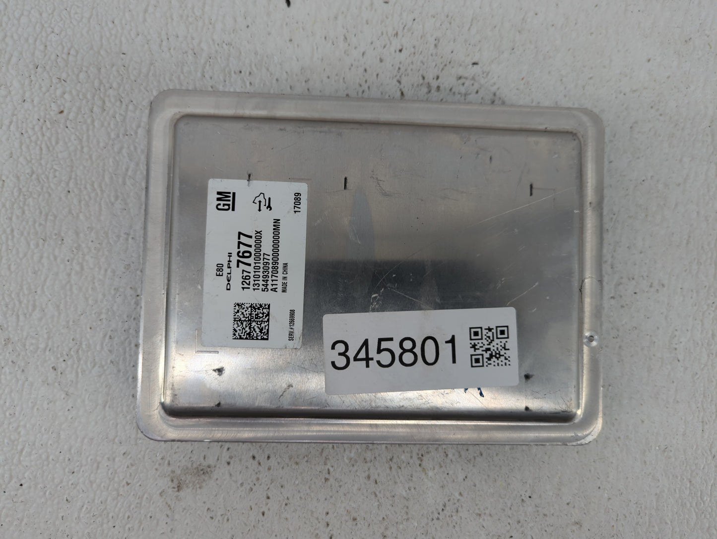 2017-2018 Buick Envision PCM Engine Control Computer ECU ECM PCU OEM P/N:12686384 12677677, 12680876, 12683301 Fits Fits 201