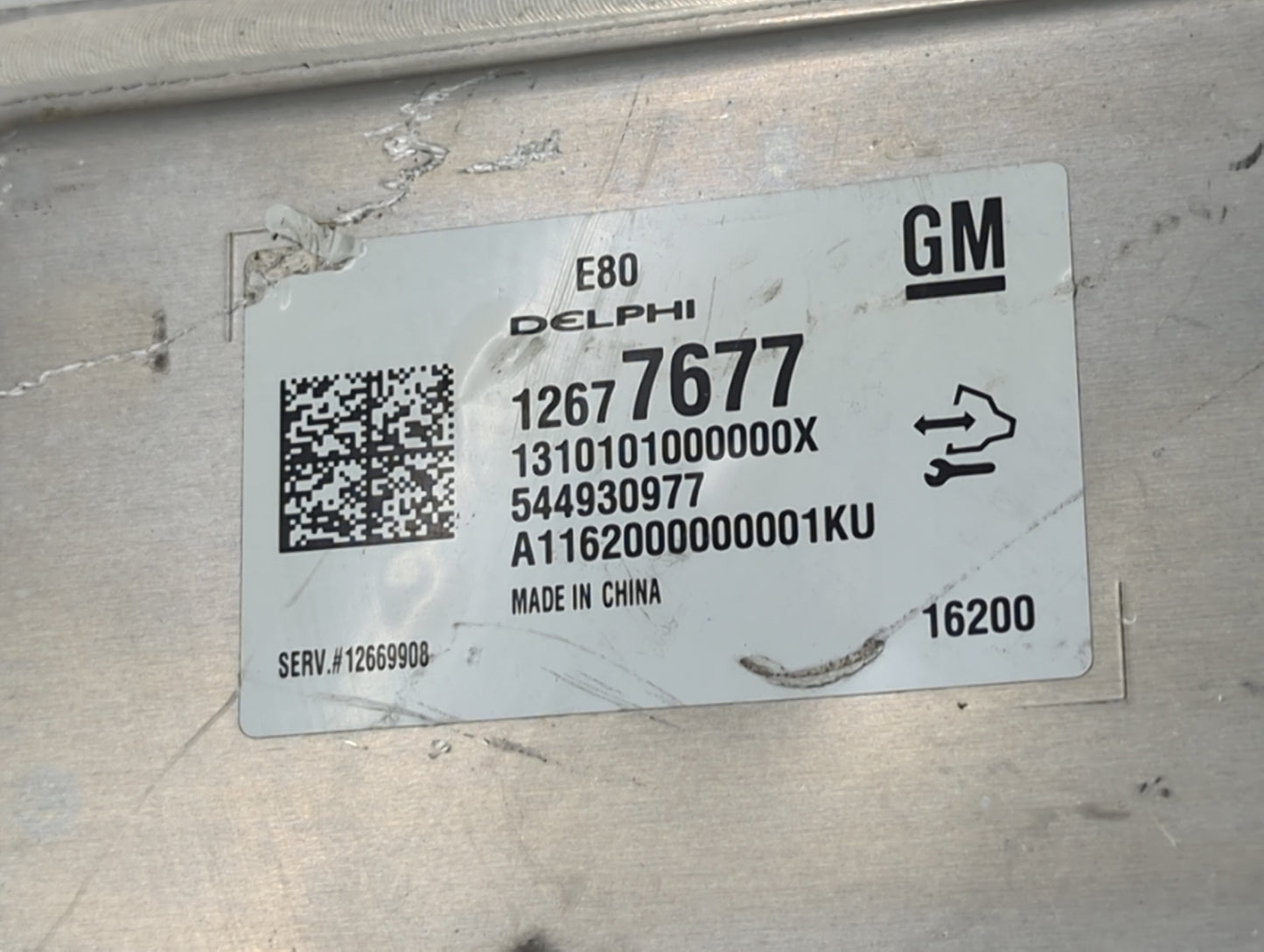 2017-2019 Buick Envision PCM Engine Control Computer ECU ECM PCU OEM P/N:12669908 12677677, 12695198 Fits Fits 2017 2018 201