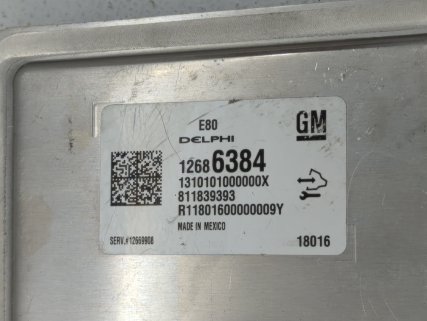 2017-2019 Buick Envision PCM Engine Control Computer ECU ECM PCU OEM P/N:12686384 12669908, 12677677 Fits Fits 2017 2018 201