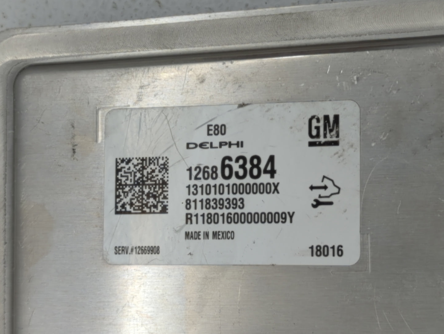 2017-2019 Buick Envision PCM Engine Control Computer ECU ECM PCU OEM P/N:12686384 12669908, 12677677 Fits Fits 2017 2018 201