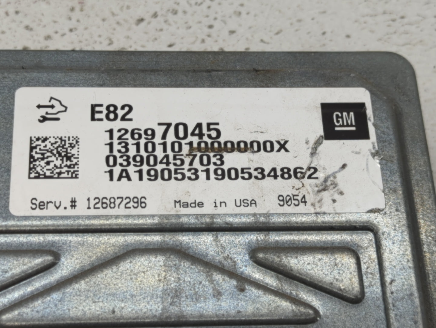 2017-2019 Buick Envision PCM Engine Control Computer ECU ECM PCU OEM P/N:12687296 12697045, 12686384 Fits Fits 2017 2018 201