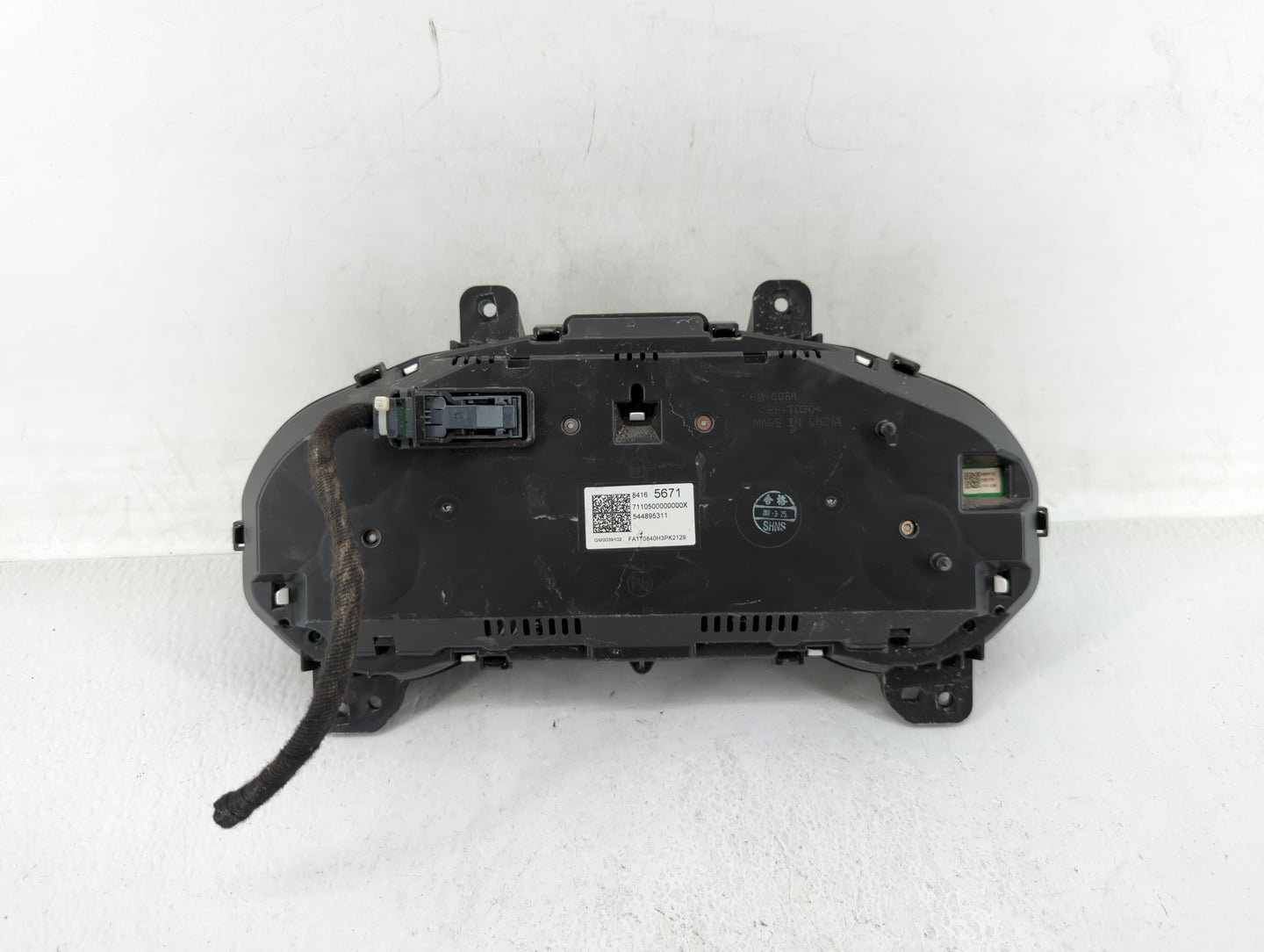 2017 Buick Envision Instrument Cluster Speedometer Gauges P/N:84165671 Fits OEM Used Auto Parts - Oemusedautoparts1.com