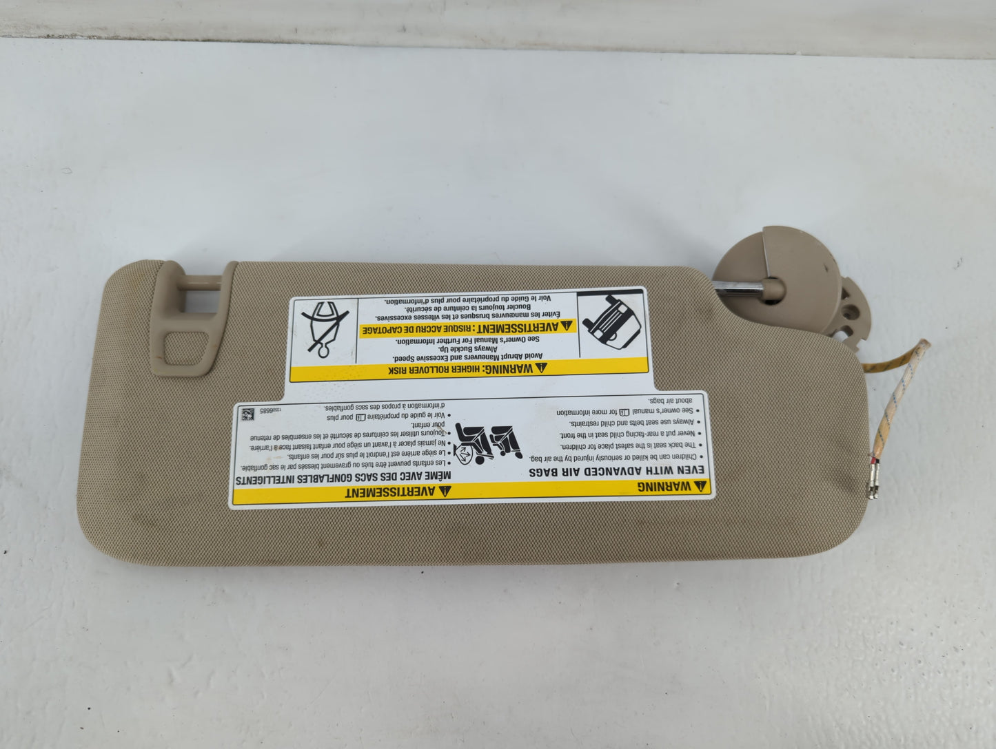 2016-2020 Buick Envision Sun Visor Shade Replacement Driver Left Mirror Fits Fits 2016 2017 2018 2019 2020 OEM Used Auto Par