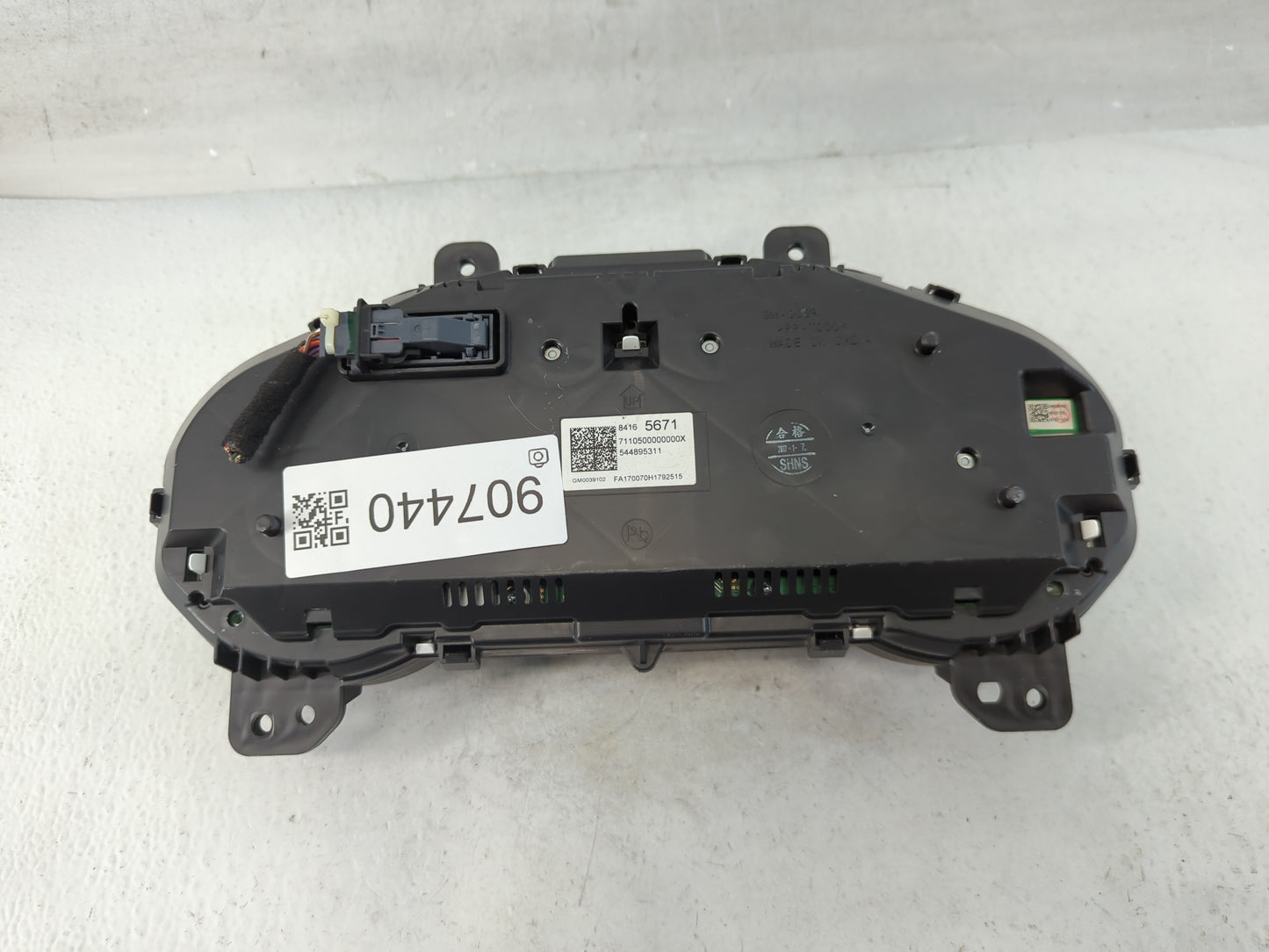 2017-2018 Buick Envision Instrument Cluster Speedometer Gauges P/N:84165671 Fits Fits 2017 2018 OEM Used Auto Parts - Oemuse