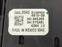 2017-2019 Buick Lacrosse Master Power Window Switch Replacement Driver Side Left P/N:D1A092A 26218340 Fits OEM Used Auto Par