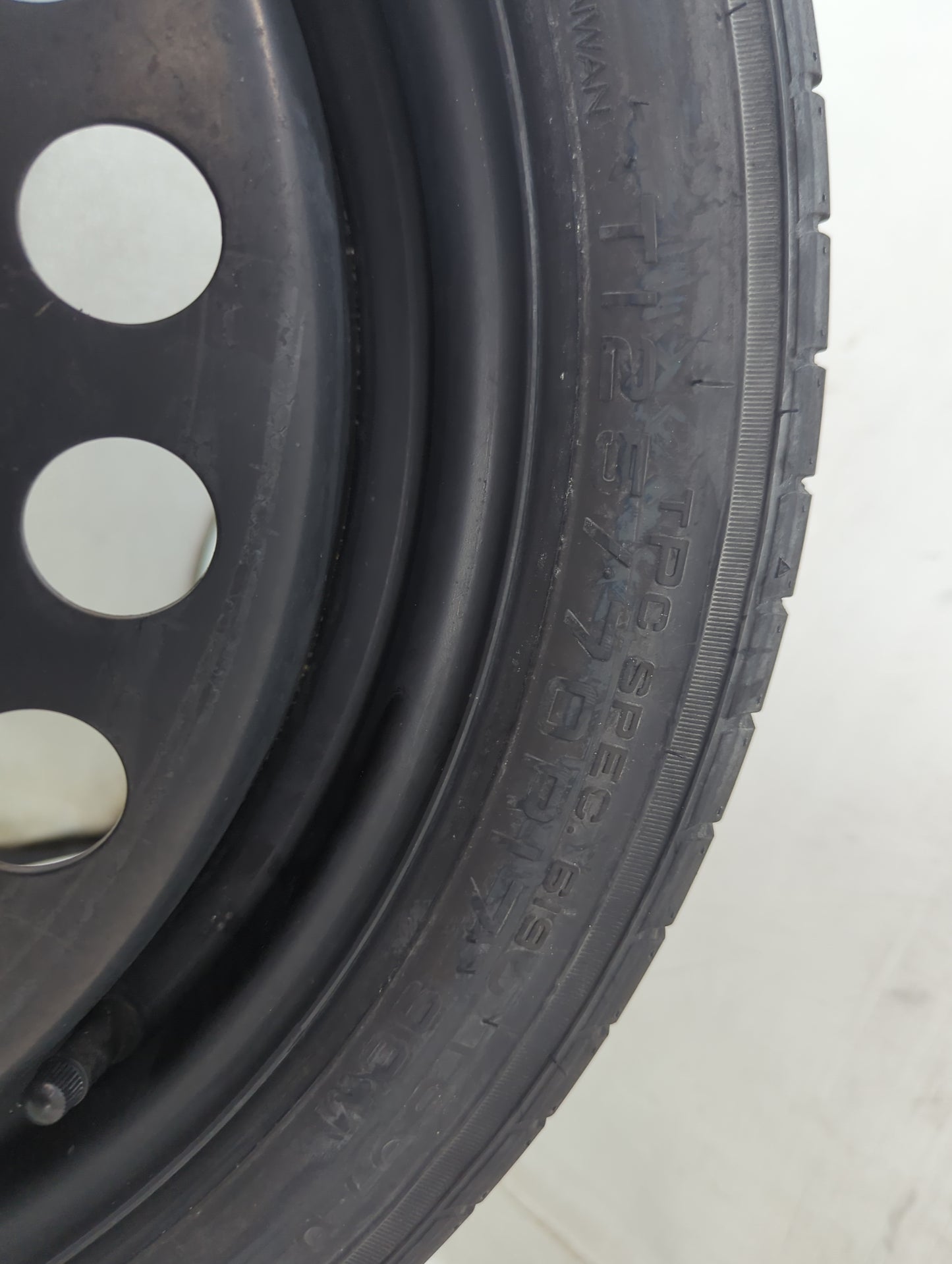 2017-2019 Buick Lacrosse Spare Donut Tire Wheel Rim Oem - Oemusedautoparts1.com