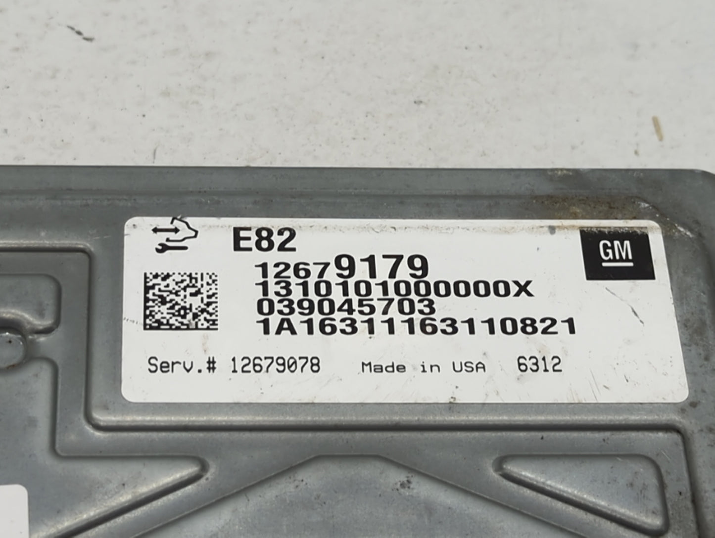 2017 Buick Lacrosse PCM Engine Control Computer ECU ECM PCU OEM P/N:12679179 Fits Fits 2016 OEM Used Auto Parts - Oemusedaut