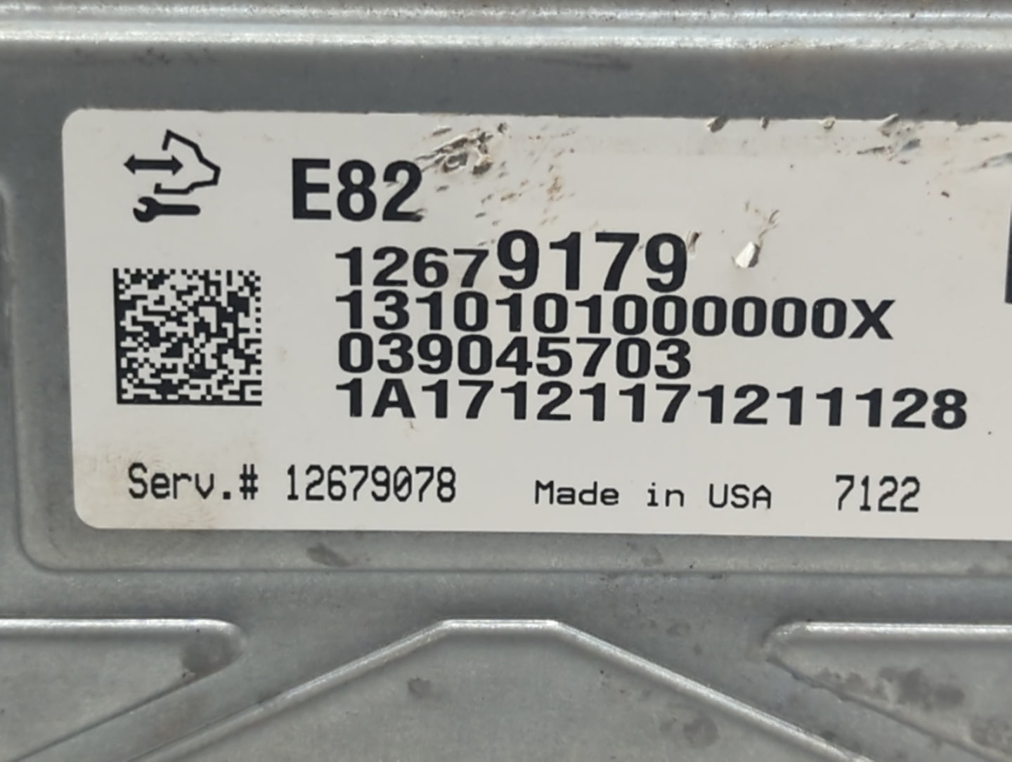2017 Buick Lacrosse PCM Engine Control Computer ECU ECM PCU OEM P/N:12679179 Fits Fits 2016 OEM Used Auto Parts - Oemusedaut