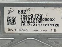 2017 Buick Lacrosse PCM Engine Control Computer ECU ECM PCU OEM P/N:12679179 Fits Fits 2016 OEM Used Auto Parts - Oemusedaut